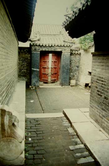 Stranski vhod v konfucijevo palačo.